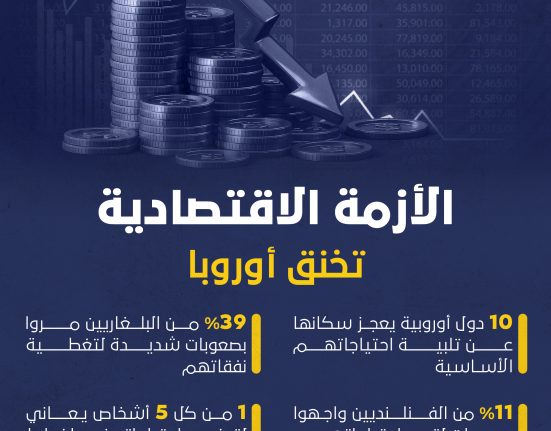 الأزمة الاقتصادية تخنق أوروبا