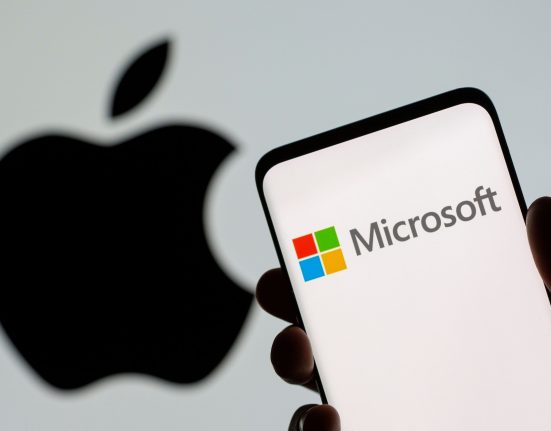 القيمة السوقية لـ apple وmicrosoft